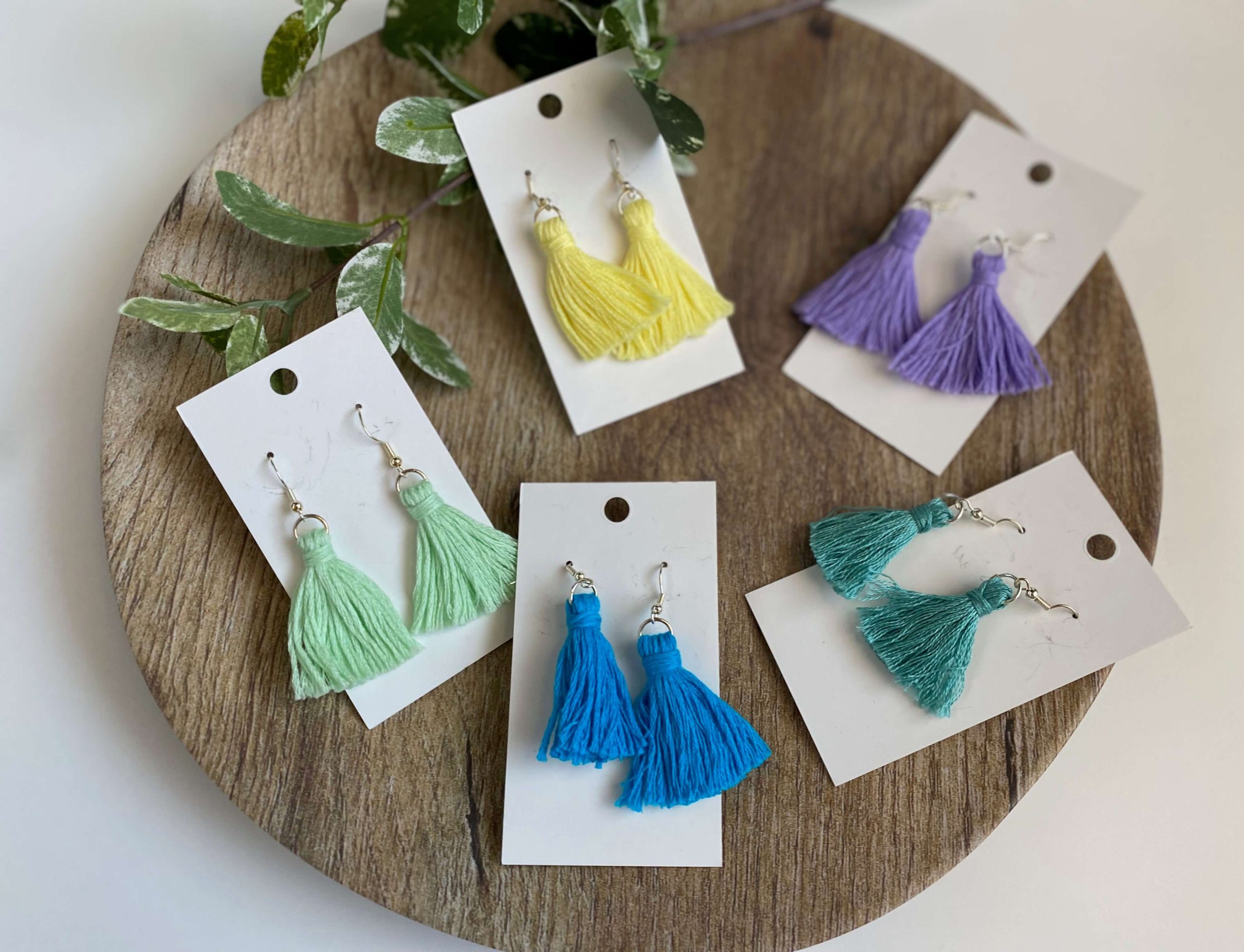 Diy on sale felt earrings