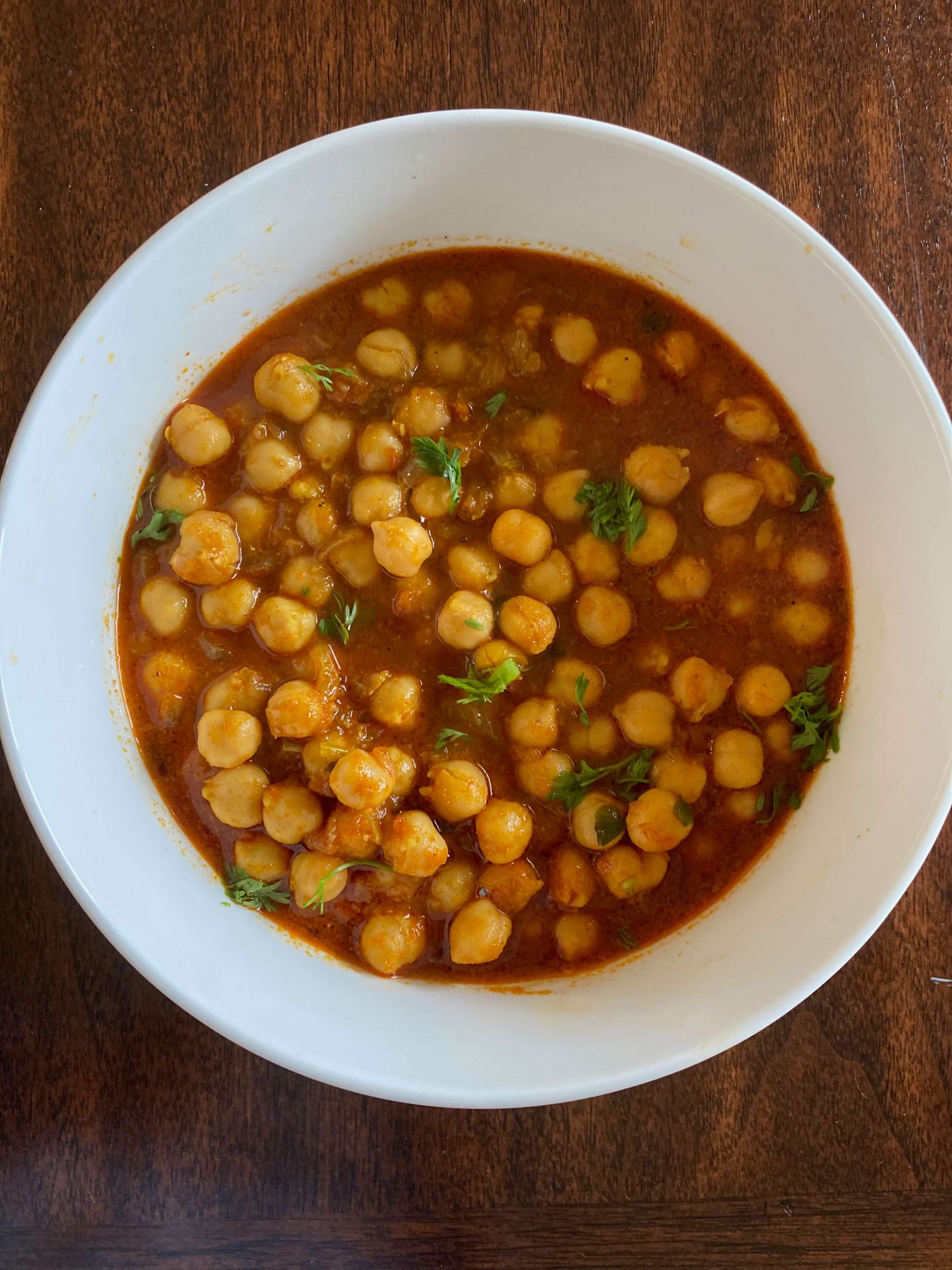 Chickpea Masala - Love to stay home