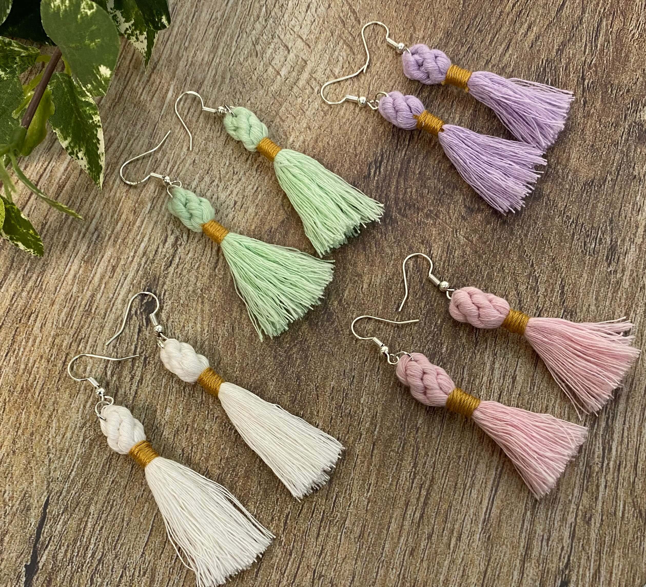 Xanthi-Elena Jewelry - 《Macrame Bat Earrings》⁠ .⁠ 🏷 Available €30 🛍  Littlefoxystrinkets.etsy.com⁠ .⁠ Did you catch this design on my shop? I  made these bat earrings last year and sold out! This