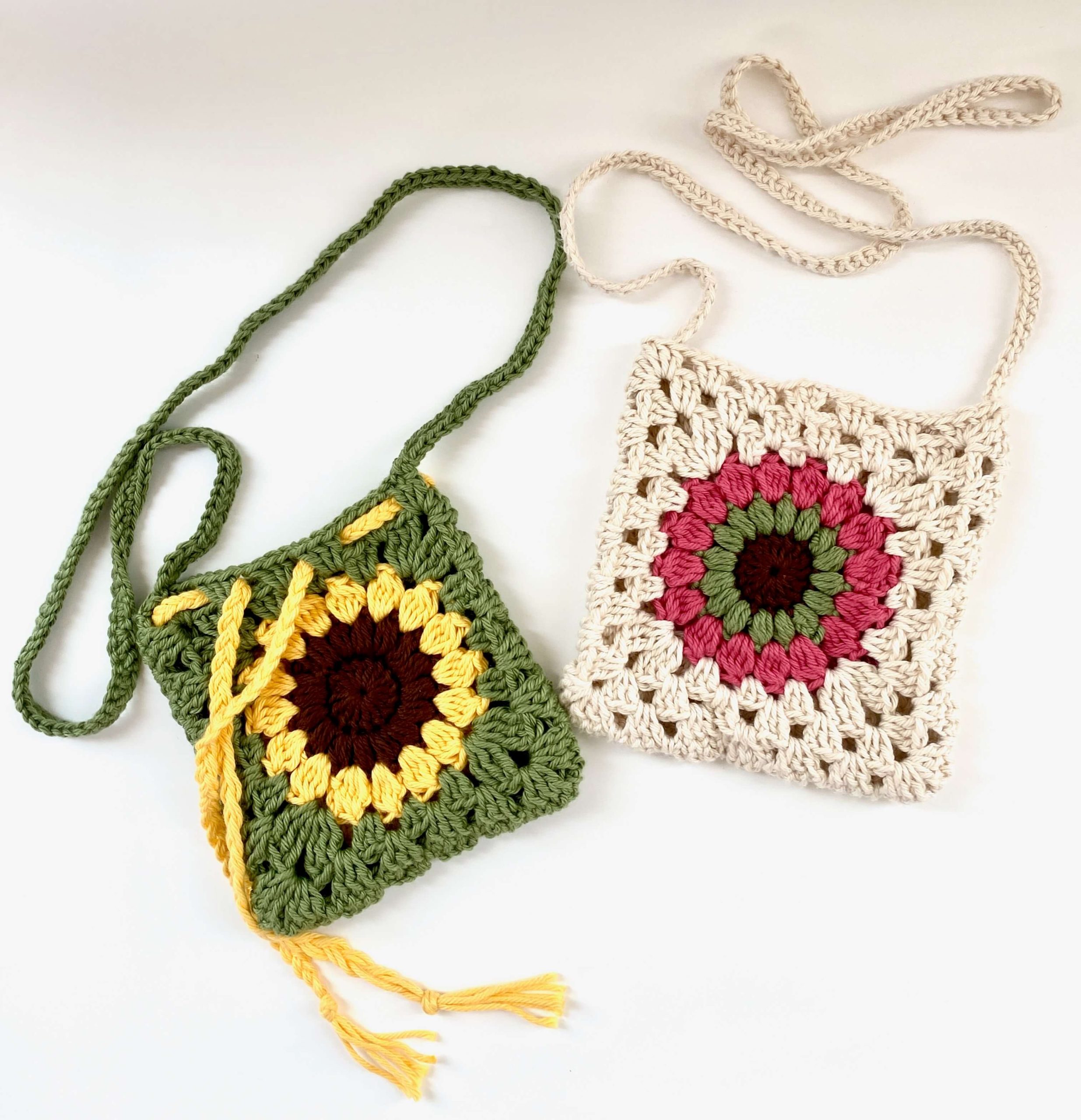 crochet granny square bag8 scaled