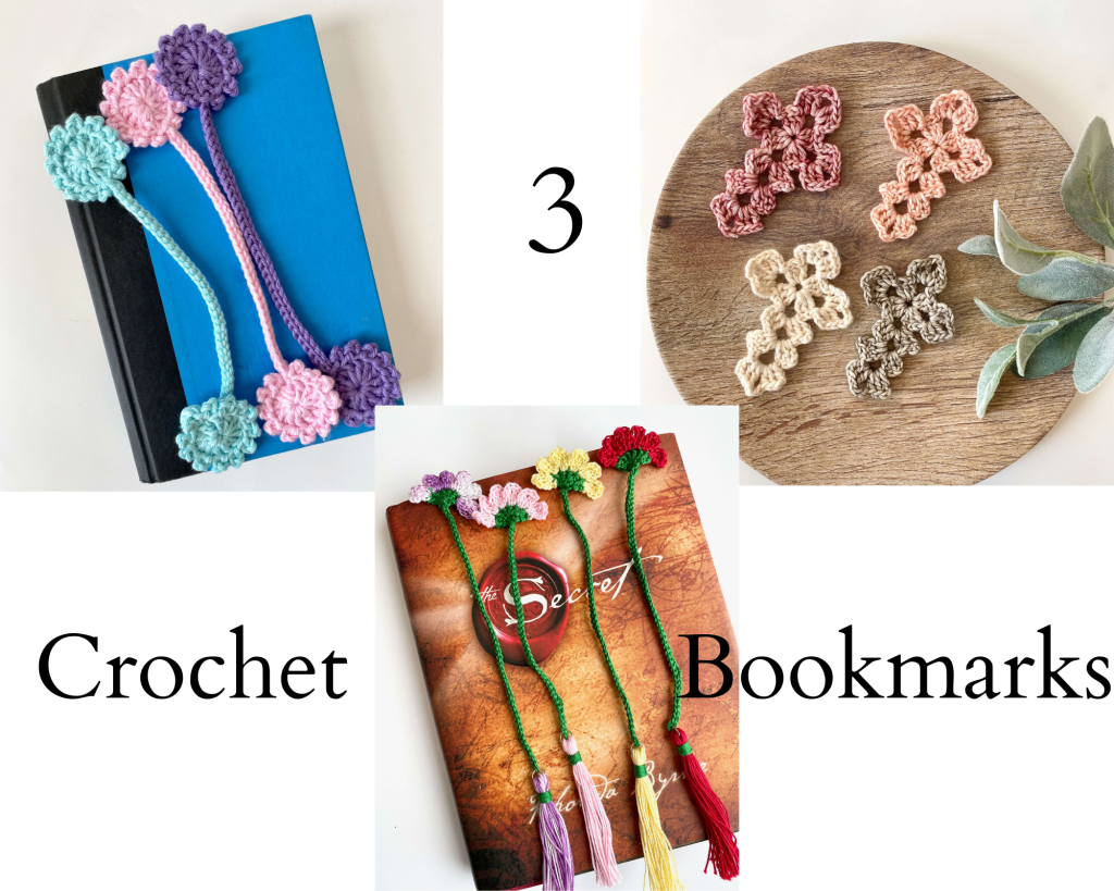 3 Easy Crochet Bookmarks Love To Stay Home